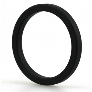 Anello sottile Cockring nero