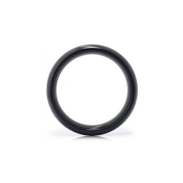 Anello rotondo Cockring nero