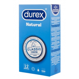 Durex Natural Plus Condoms x12
