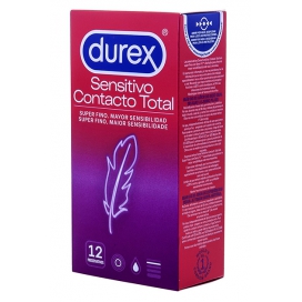 Durex Preservativi sottili Sensitive Contact Totale x12