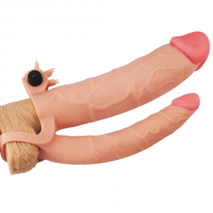 LoveToy Penishülle Double Penis 19 x 5 cm