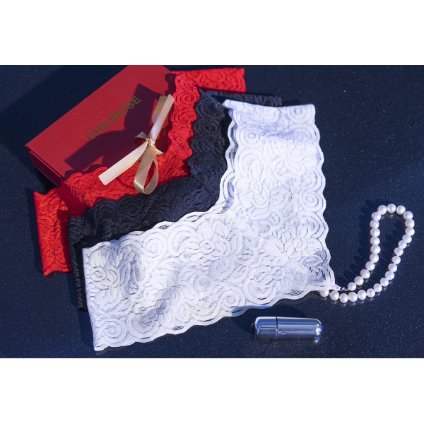 IZIA Beaded Thong + Red Mini Vibro