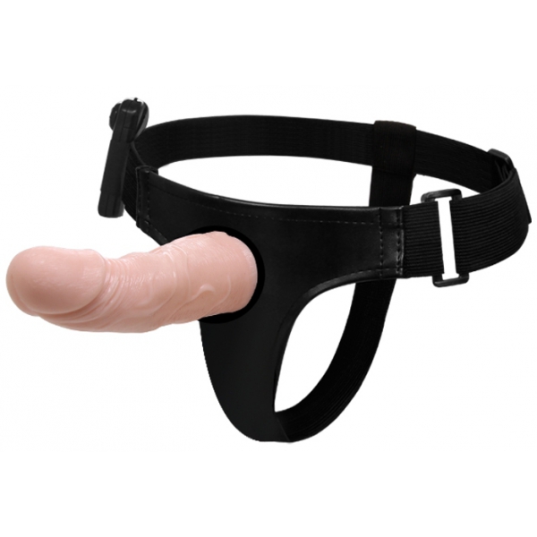 Consolador con cinturón vibrador Ultra harn 15 x 4,8 cm