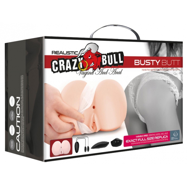 Crazy Bull Busty Butt Masturbator