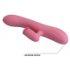 Vibro Rabbit Chris Pretty Love 20 x 3.5 cm Pink