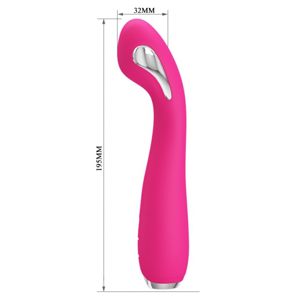 Vibro Electro Hector Pretty Love 19.5 x 3.2 cm Pink