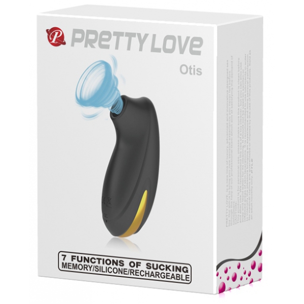 Stimulateur de clitoris à succion Otis Pretty Love Noir