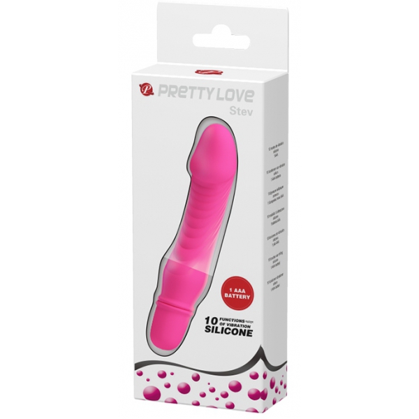 Stev Pretty Love Vibrator 11 x 2,8 cm Roze