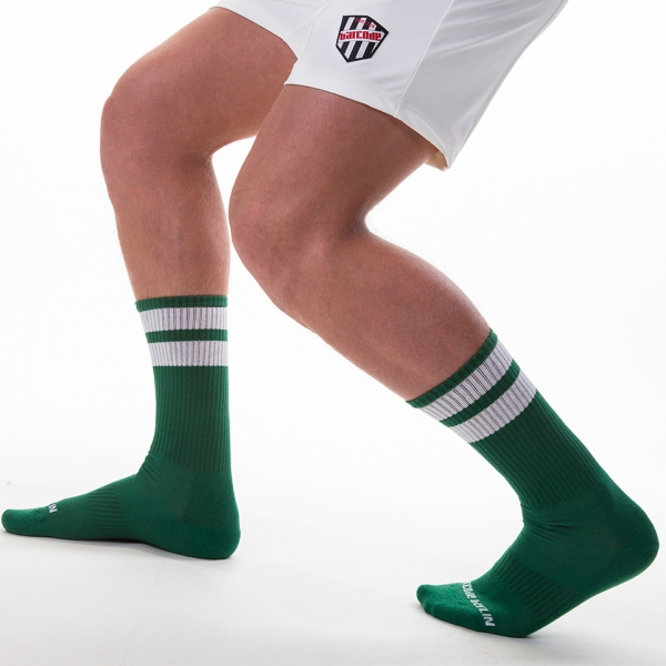 Gym Socks Green-White