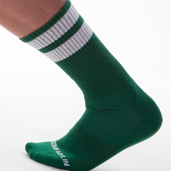 Calcetines de gimnasia Verde-Blanco