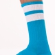 Gymnastiksocken Hellblau-Weiß