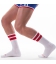 Chaussettes Gym Socks Blanc-Rouge