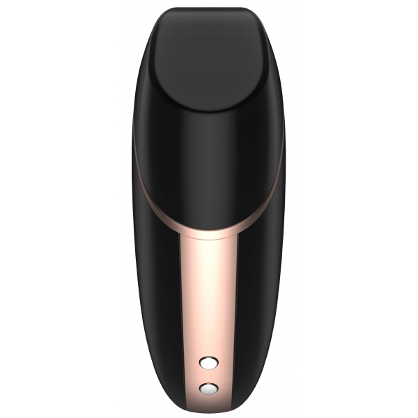 Estimulador de clítoris conectado Love Triangle Satisfyer Negro