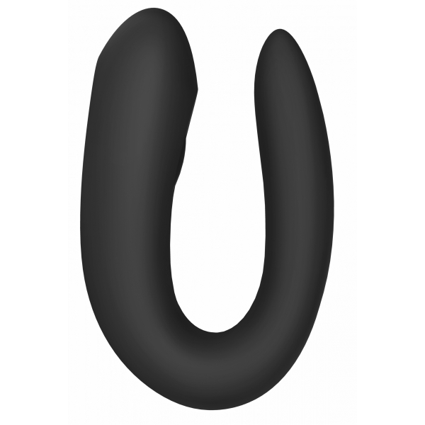 Estimulador Negro Double Joy Satisfyer Connected Stimulator