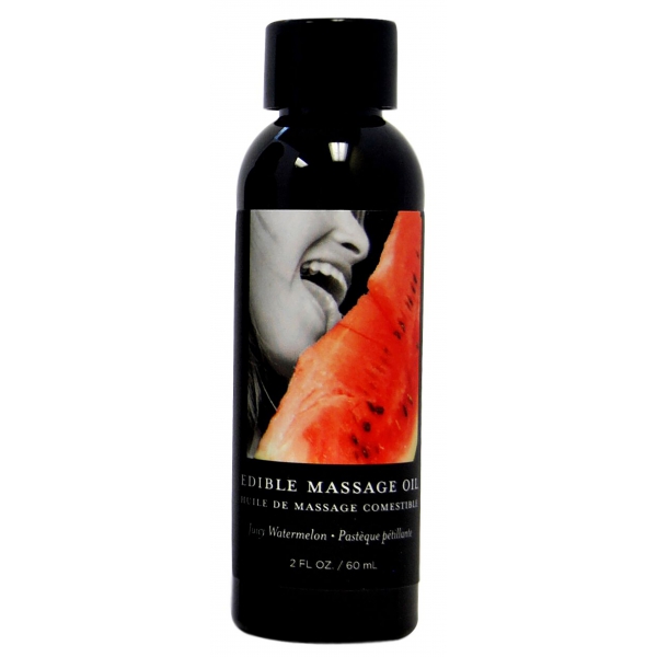 Olio da massaggio commestibile all'anguria 60ml