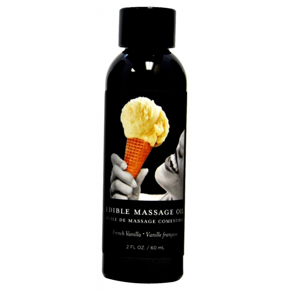 Olio da massaggio alla vaniglia commestibile 60ml
