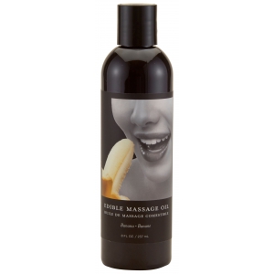 Earthly Body Olio da massaggio commestibile Banana 237ml