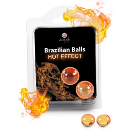 Secret Play Bolas de massagem BOLAS BRASILEIRAS Efeito quente