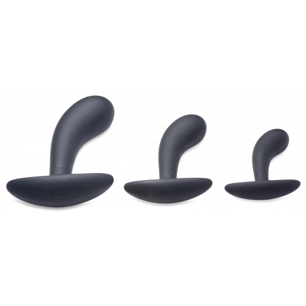Pack of 3 Dark Delights Silicone Trainer plugs