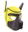 RudeRider Neoprene Puppy Hoods Yellow/Black