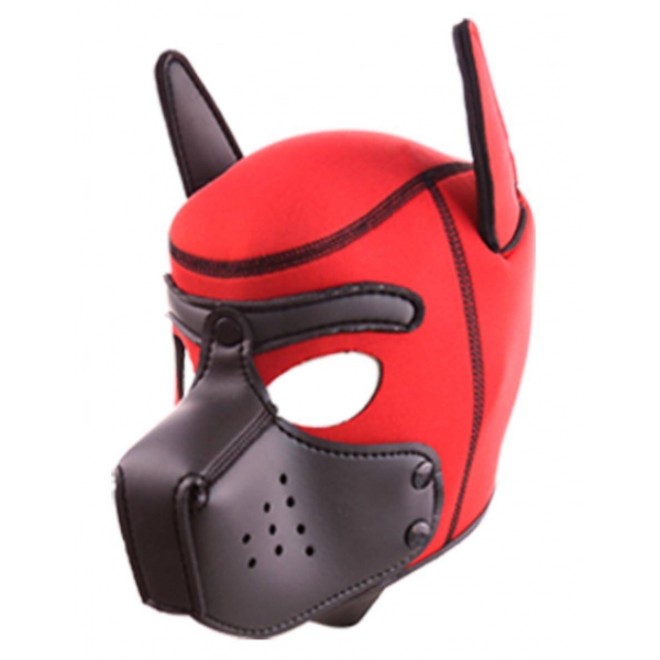 PUPPY Neoprene Hood vermelho-preto