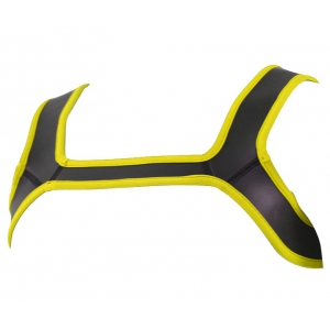 Rude Rider Imbracatura in neoprene giallo-nero