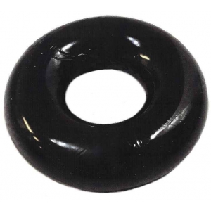 Rude Rider Soft Cockring Fat Stretchy Black