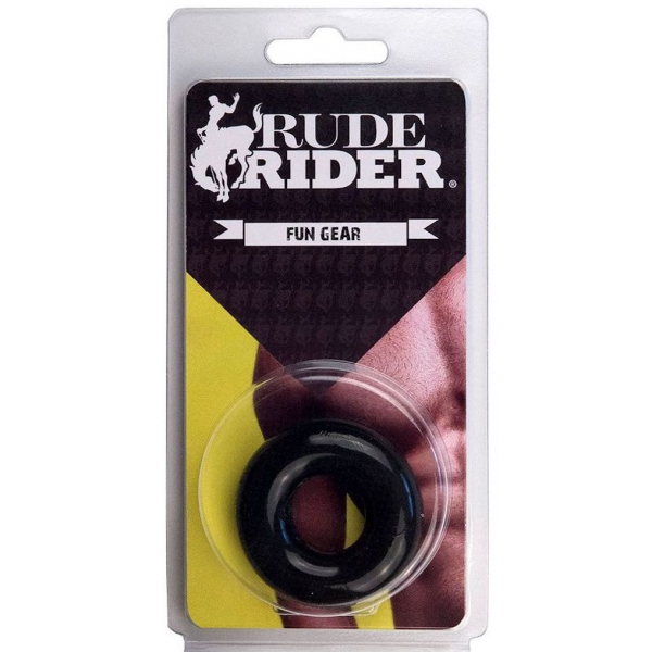 Soft Cockring Fat Stretchy Black