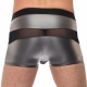 Sexy boxershort IRON CLAD Zwart-Zilver