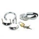 Steel Male Padlock CB6000 Chastity Cage Device -