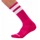 Gym Socks Pink-White