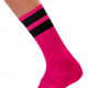 Chaussettes Gym Socks Rose-Noir