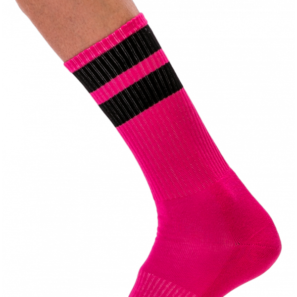 Socken Gym Socks Pink-Schwarz