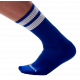Calcetines de gimnasia azul-blanco
