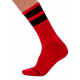 Chaussettes Gym Socks Rouge-Noir
