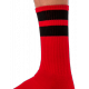 Socken Gym Socks Rot-Schwarz