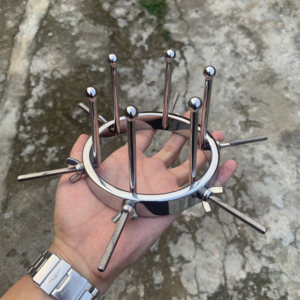 Metal anal retractor 9.5cm