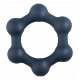 Cockring Hexagon mit Kugeln