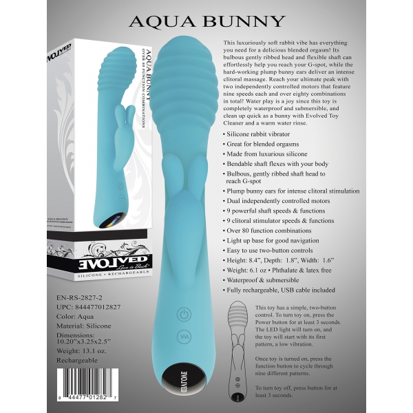 Vibro Rabbit Aqua Bunny 20 cm