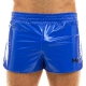 Blue Viral Vinyl Shorts