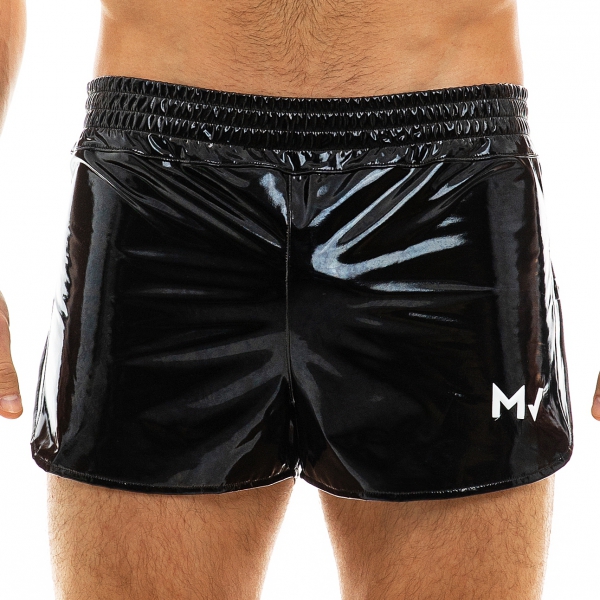 Réseau hommes shorts noir wetlook boxer shorts hommes Lingerie pants s/m à 5 xl 