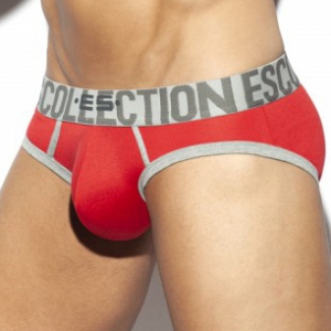 ES Collection Second Skin Briefs Red