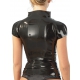 Latex T-shirt Zwart