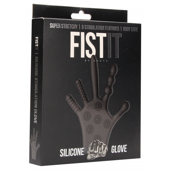 Guante de silicona con textura Fist It