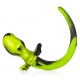 Plug Queue Puppy Tail SWIRL 8.5 x 4.4 cm Jaune