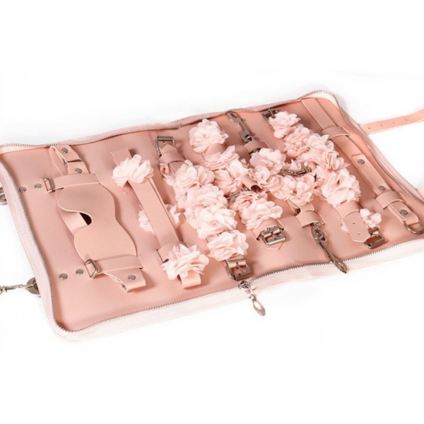 Lace Flower Bondage Kit Pink