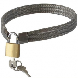 Slave Lock Metal Necklace with Cadeans