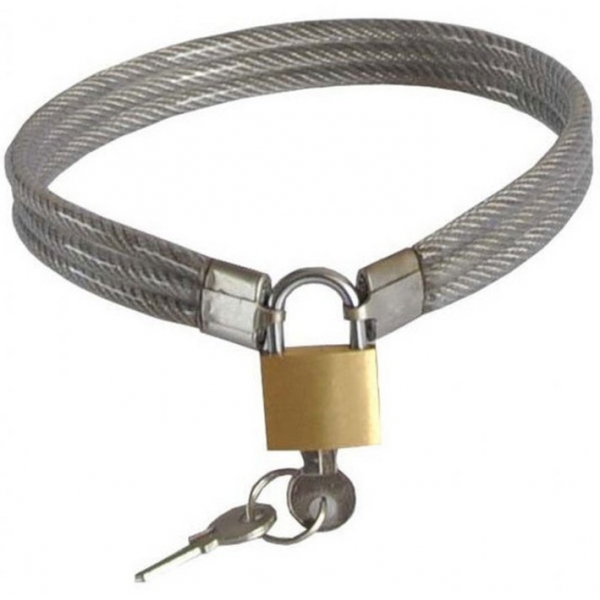 Sklavenschloss Metall-Halskette mit Cadeans