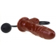Inflatable Dildo Inflat 14 x 4.5cm Brown