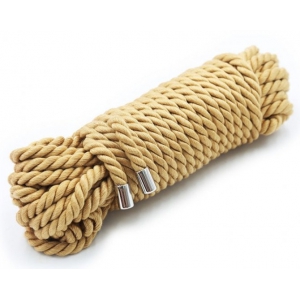 Cotton rope golden 20m